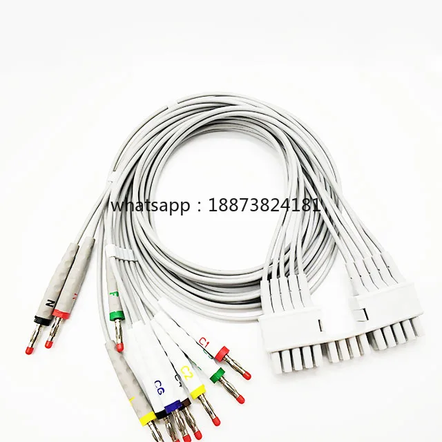cable-holter-mortara-burdick-eli-150c-eli-230-eli-250c-con-conector-banana-10-cables-material-tpu-envio-rapido