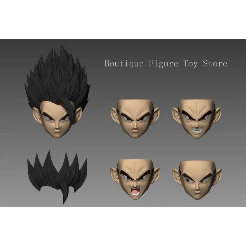 

TK & Black Hole Toys Dragon Ball SHF Son Gohan, скульптура головы, аксессуары, модели аниме-фигурок