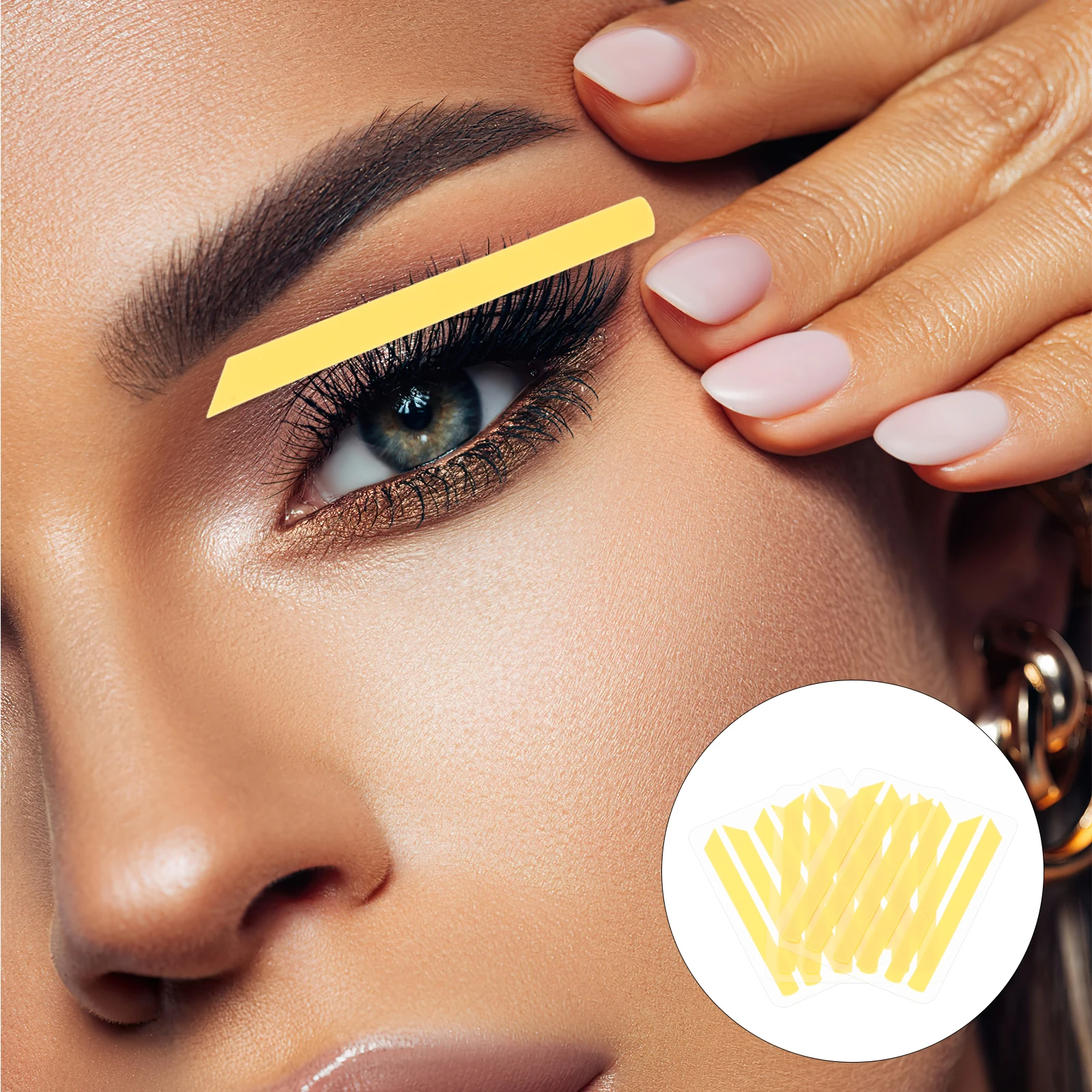 

3 Sheets Eyelash Silicone Gasket Lifting Tools Perming Pads Silica Gel for Extensions