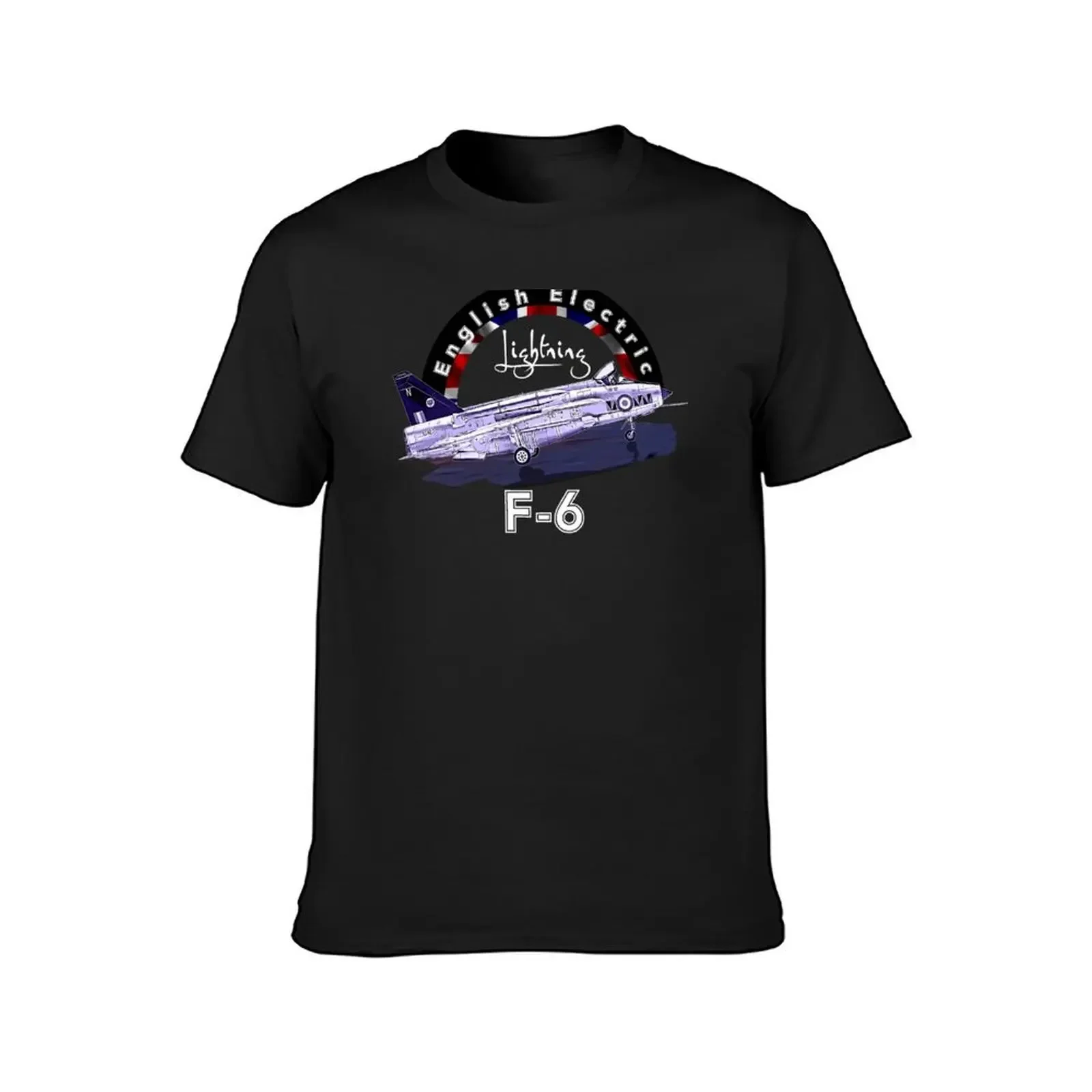 English Electric Lightning F-6 British Vintage Fighter Jet T-Shirt oversized aesthetic clothes oversized t shirt men