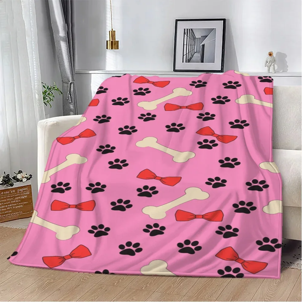 Lipstick Throw Blanket Bed Blankets Luxury Bedding Fluffy Plaid Interior for Home Beach Towel Knee Soft Nap King Size & Throws &