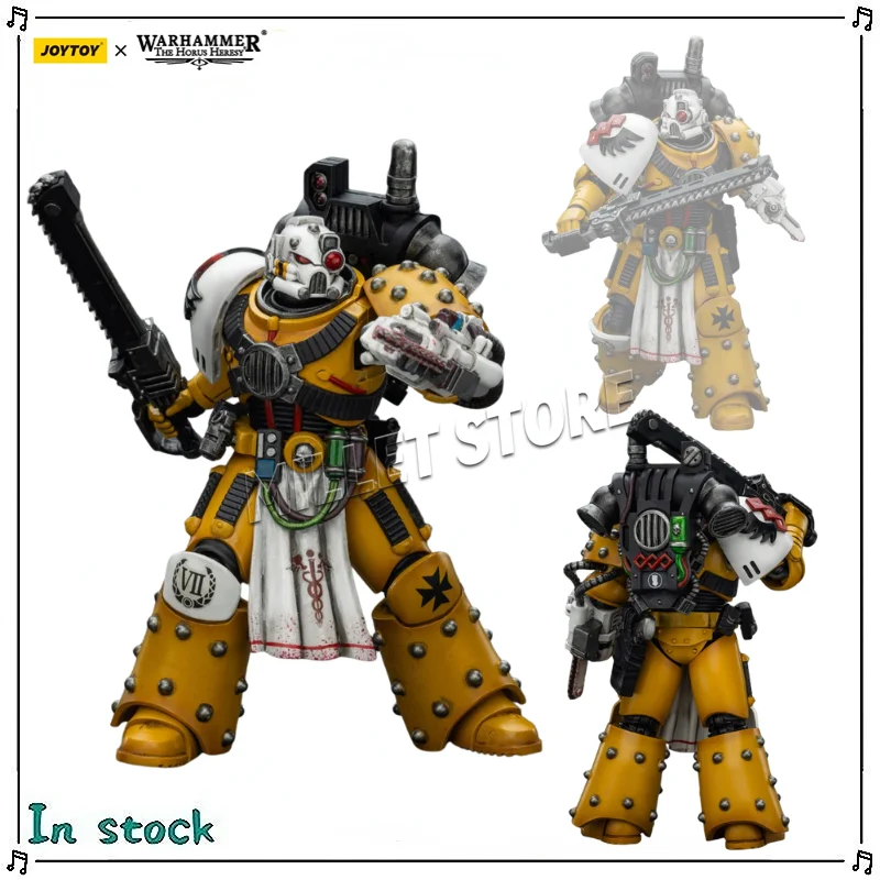 

JOYTOY 1/18 Action Figure Original Genuine Warhammer 40K Imperial Fists Legion Apothecary