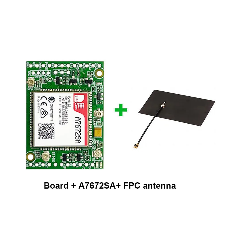 SIMcom A7672SA-LASE Core Board kit with Antenna LTE CAT1 Module Support data+voice Modem Board for Australia/South America