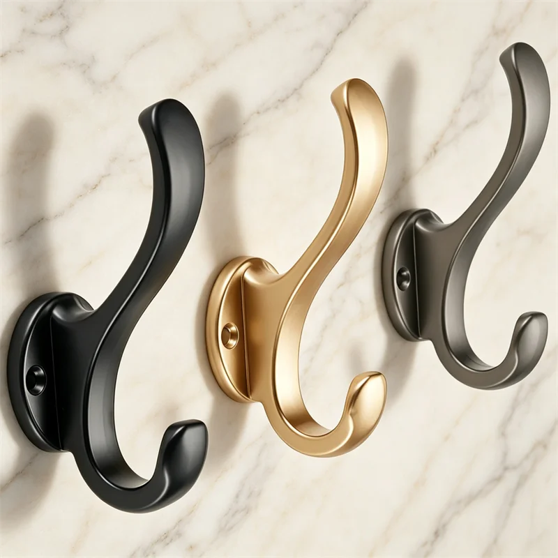 Nordic Multi-color Wall Coat Hook, Single Screw Mount Hanger for Hallway, Bathroom, Door, Bag Towel Key Holder Home Storage