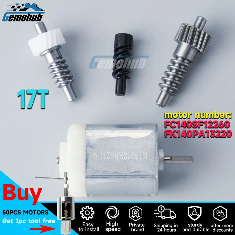 

Gemohub FC140SF12260 17T Car rearview mirror Power Folding Mirrors Motor gear metal For 2017-2023 Honda Odyssey MK5 auto parts