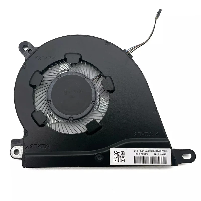 L68134-001 Original For HP 14-DQ 15-EF 15-DY 15S-EQ 15S-FQ Laptop CPU Cooling Fan Cooler Fan Heatsink Radiator L68133-001 Tested