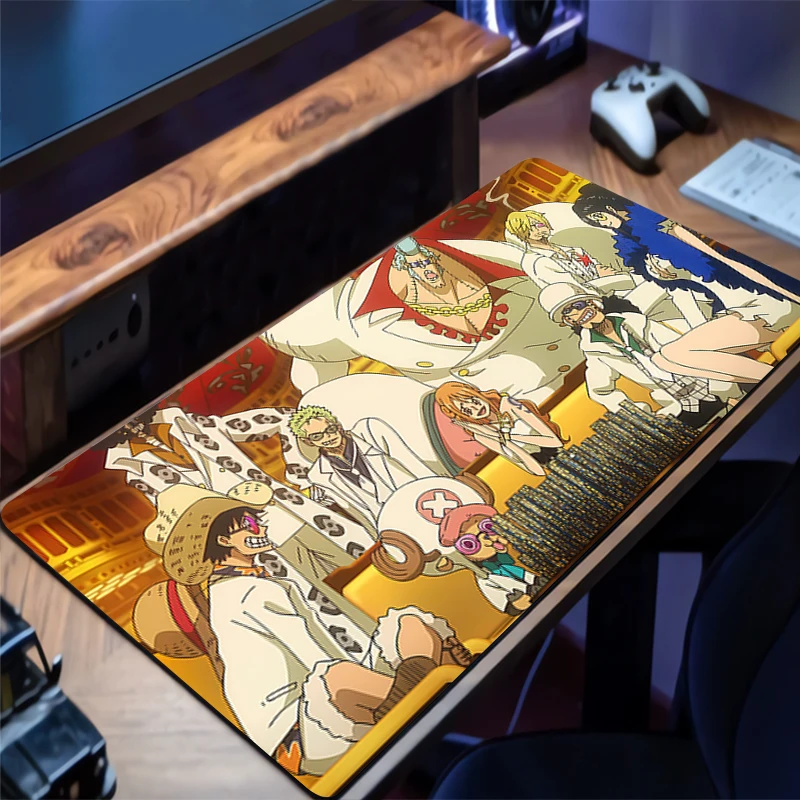 

Mousepad PC Gaming Accessories Computer Cabinet Extended Mat Non-Slip One Piece Mouse Pad Anime HD Keyboard Pad Office Desk Mat