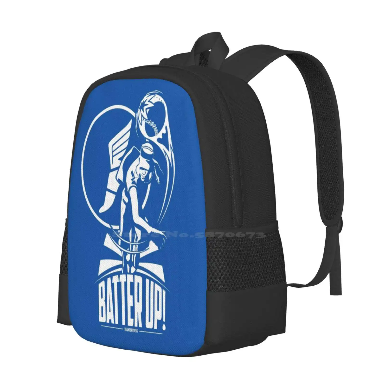 Batter Up!-Tf2 Series #1 New Arrivals Unisex Bags Student Bag Backpack Team Fortress 2 Team Fortress Two Tf2 Mann Co Valve