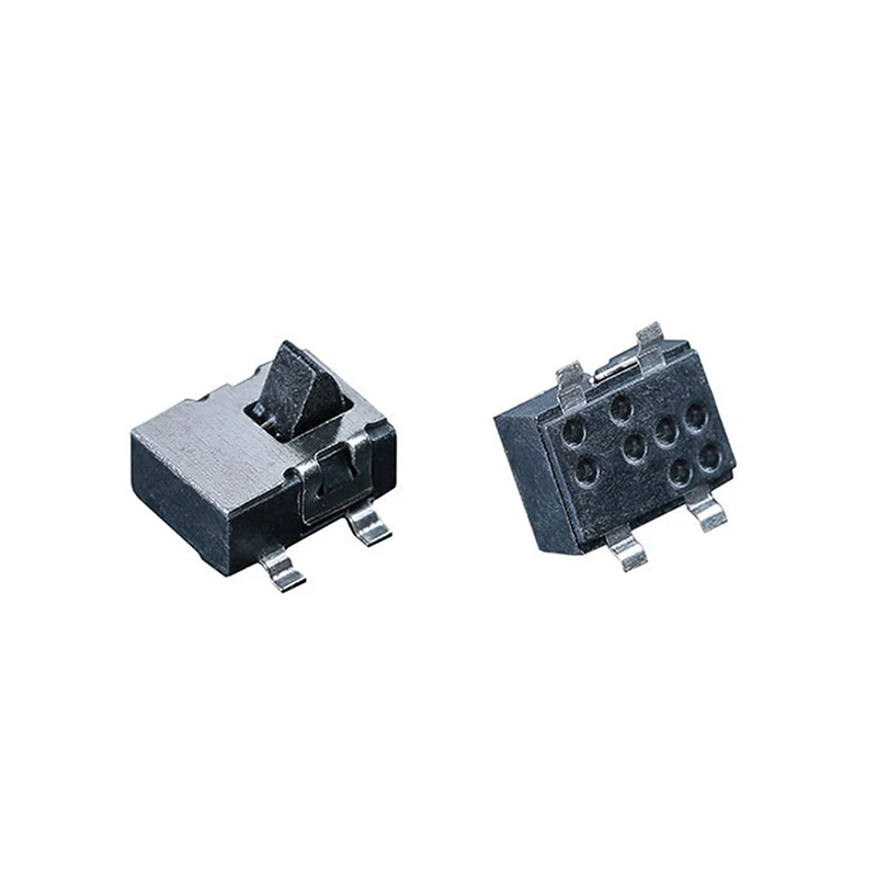 10pcs Four Foot Pad Switch Home Decor 4 Pin Mini Slide Reset Micro Toggle Switch Miniature Humidifier Detection Switch