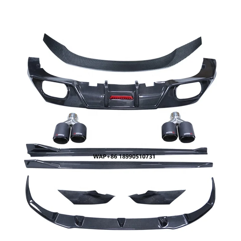 

Carbon Fiber AC Style Body Kit for Z4 G29 Upgrade Aerodynamic Kit Front Bumper Lip Side Skirt Splitter Rear Diffuser Spoiler