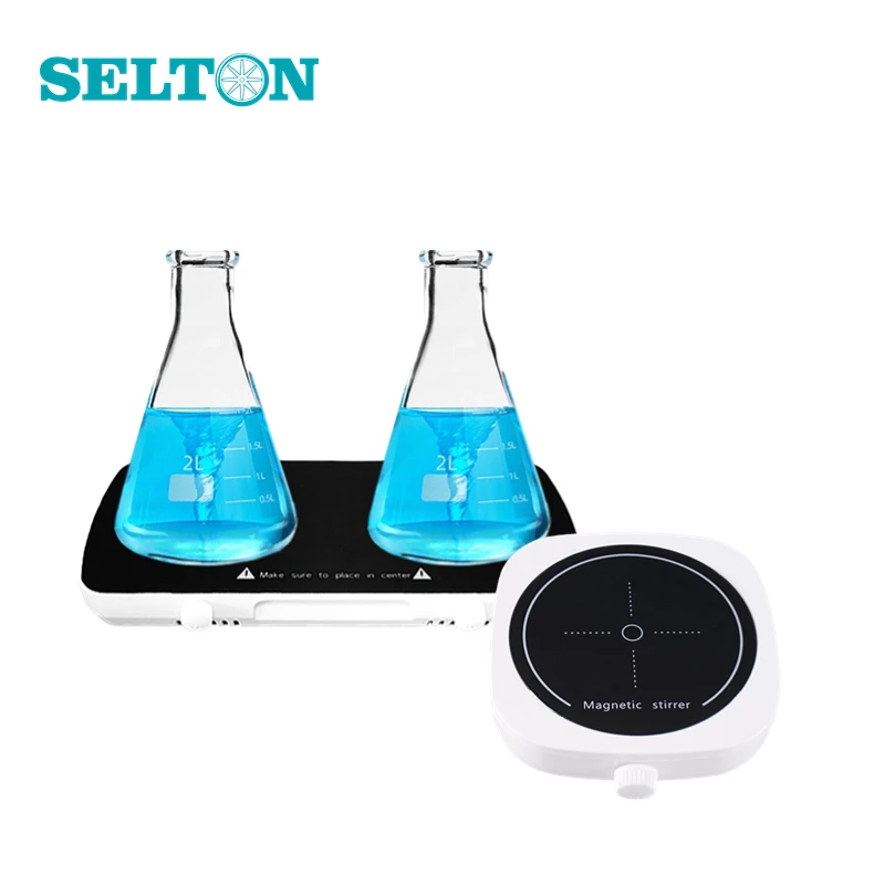 Laboratory Mini Magnetic Stirrer 2L USB Port Pocket 2000 RPM Magnetic Stirrer  Magnetic Mixer 110v - 220v With Stir Bar