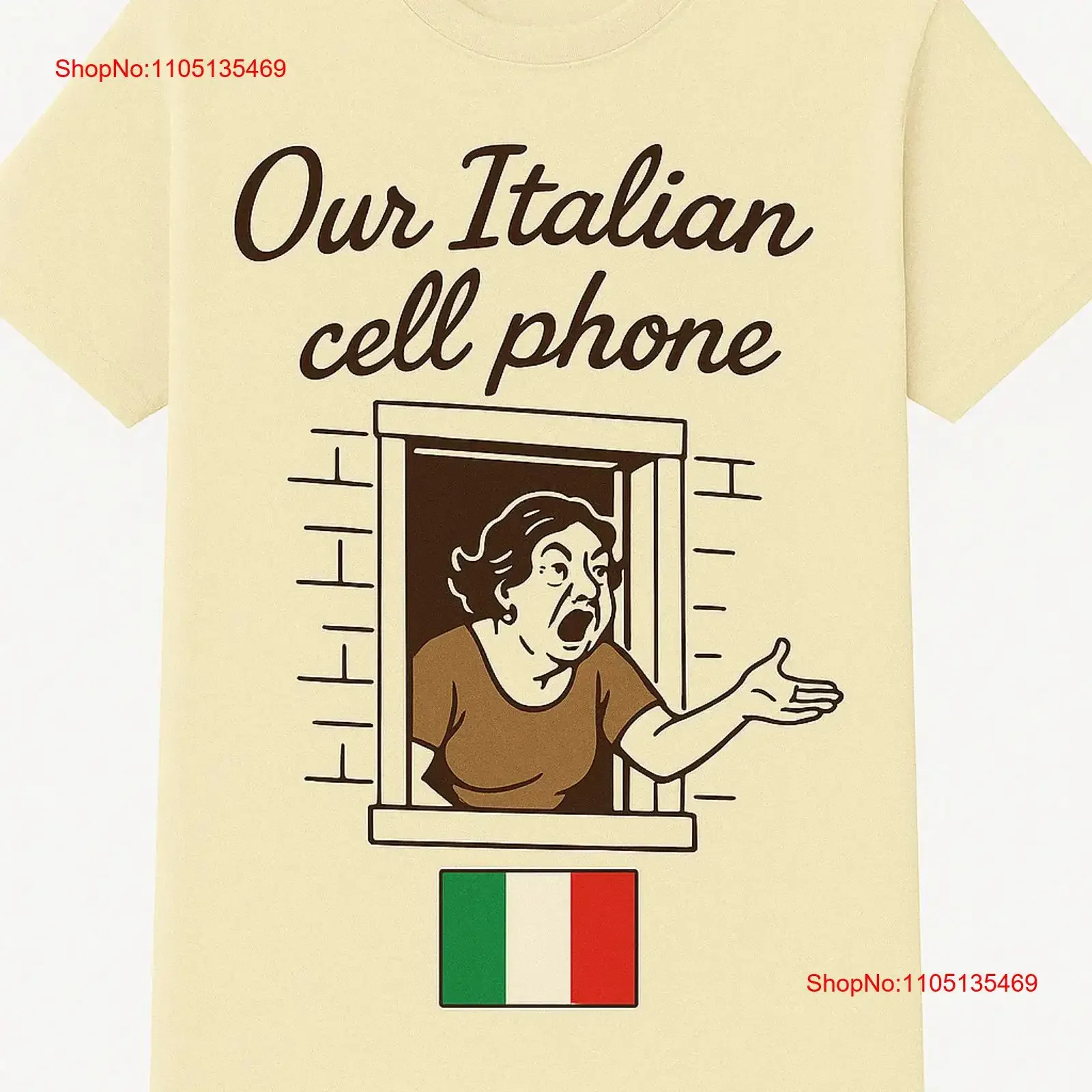Funny T Italian Cellphone Shirt 100 Heavy Cotton vintage Washed fashion Stylish Unisex Top For Everyday Wear streetwear