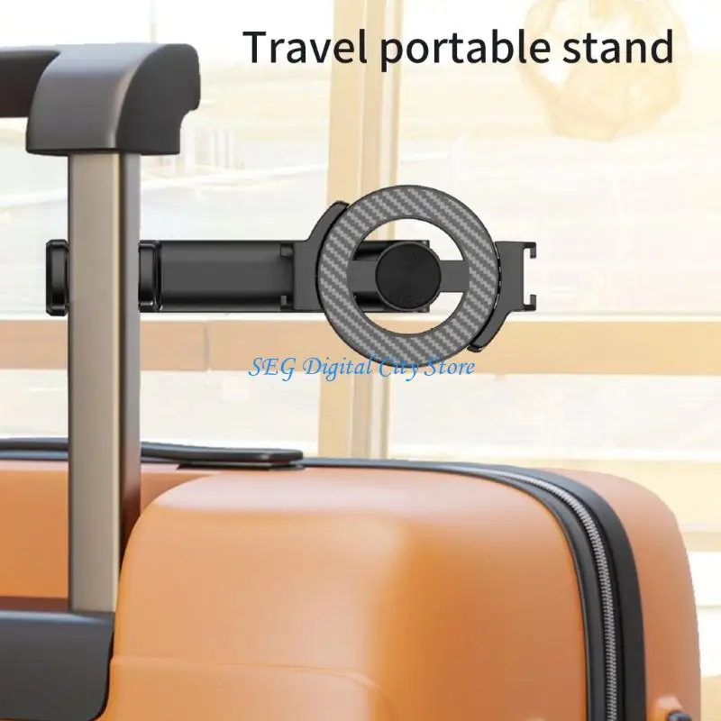 U75B Lightweight Universal Cellphone Stand For Watching Videos In Multiple Position Easy Setups Holder With Cold Shoe