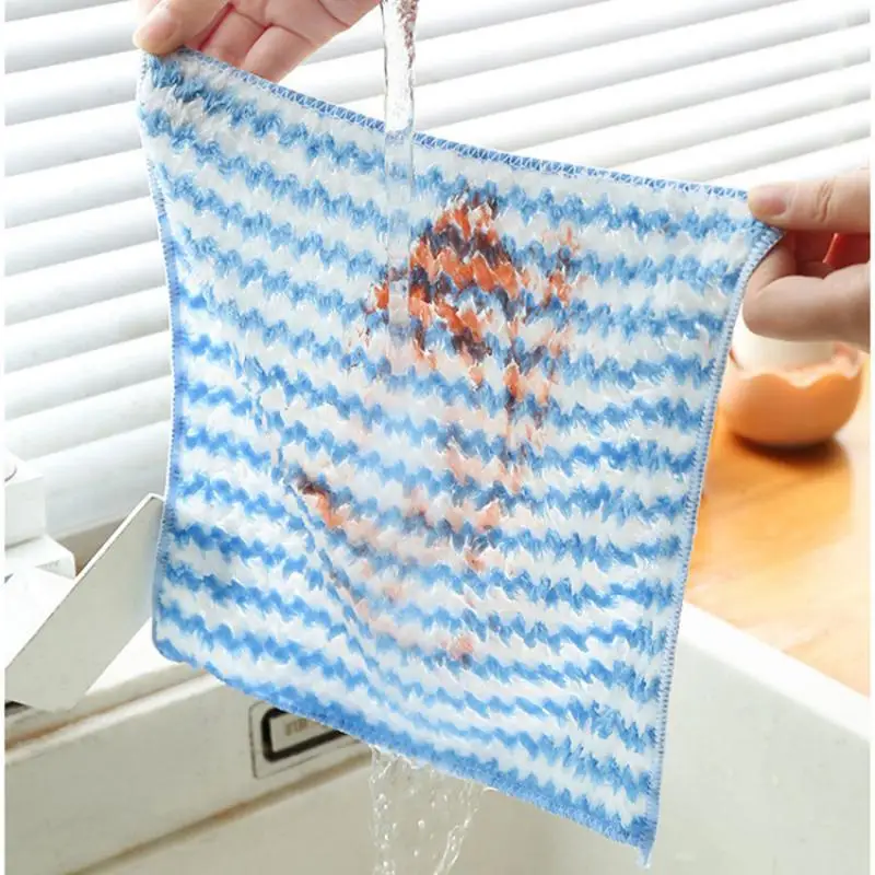 30 x 30 CM Square Cotton Craft Cloth for Kitchen Cleaning - Multipurpose Scrubbing Pad for Daily Use