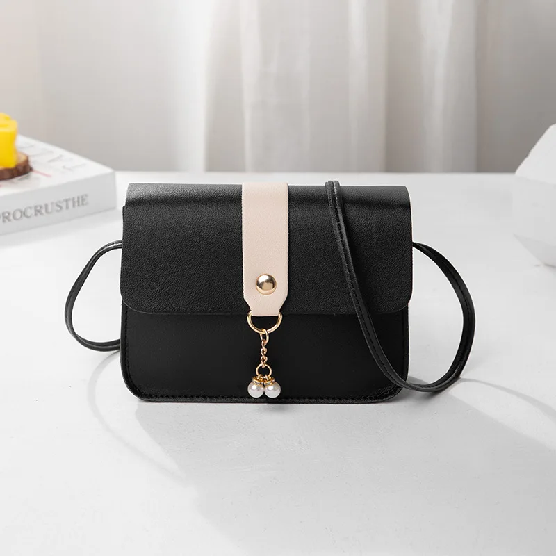 New Crossbody Bag For Women 2024 Simple Small Square Bag Pu Leather Handbag Versatile Shoulder Bag Trend Crossbody Bag 2024