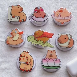 Trouvaille for Magsafe Phone Grip Griptoks Korea Cute Capybara Magnetic Mobile Stand Holder Replicate Finger Ring Girl Gift