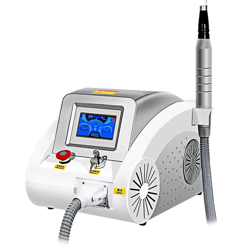 

2025 Pulsed Light and Nd Yag Laser Removal Equipment Nd Yag Laser freckle Removal Tattoo Removal Machine Skin Whitening Machine
