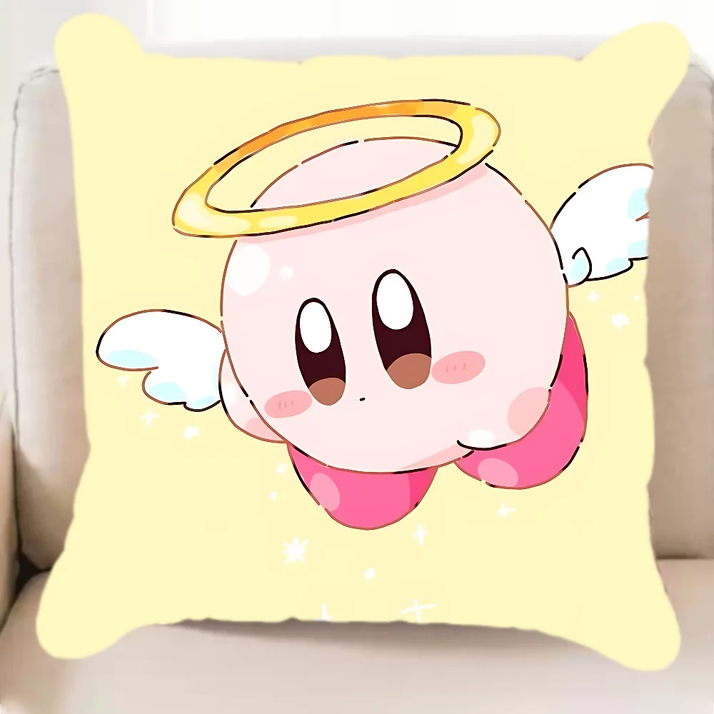 Cute K-kirby Pillow Case Elegant Couple Home Living Room Bedroom Decorative Rectangle Pillowcase Sofa Cushion Cover