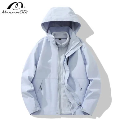 

MAIDANGDI Outdoor Assault Jacket for Autumn Winter Waterproof Windproof Outerwear Three in One Jacket Mountaineering Climbing