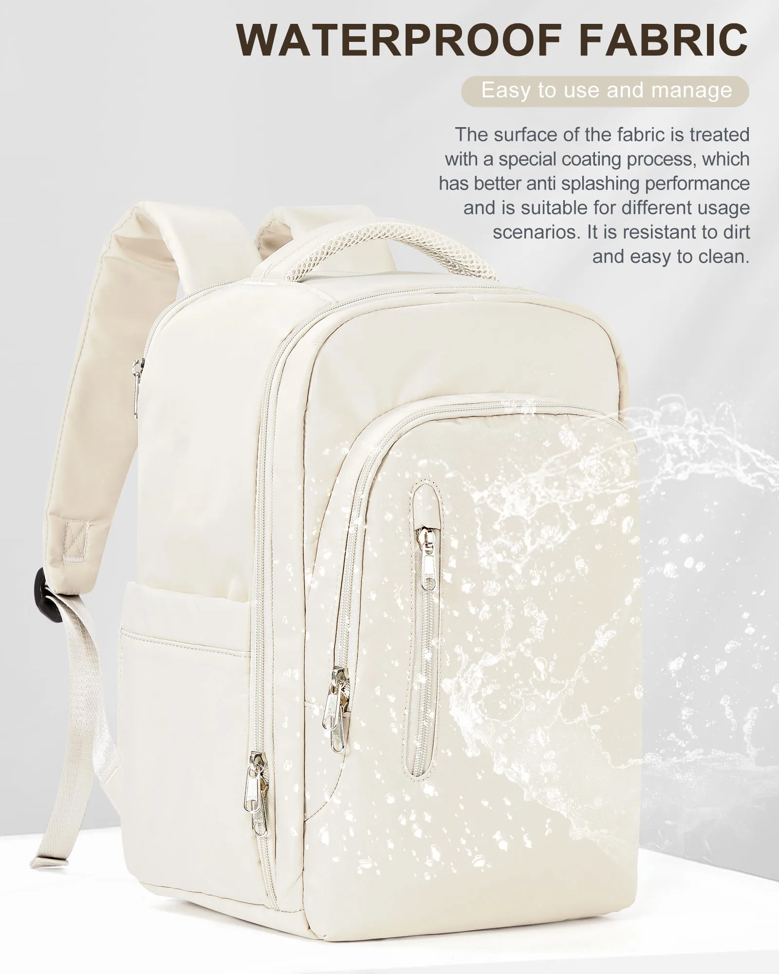 Travel Backpack for Women,Carry on Backpack Flight Approved,Waterproof Personal Item Backpack,Laptop Daypack for Bussiness Work