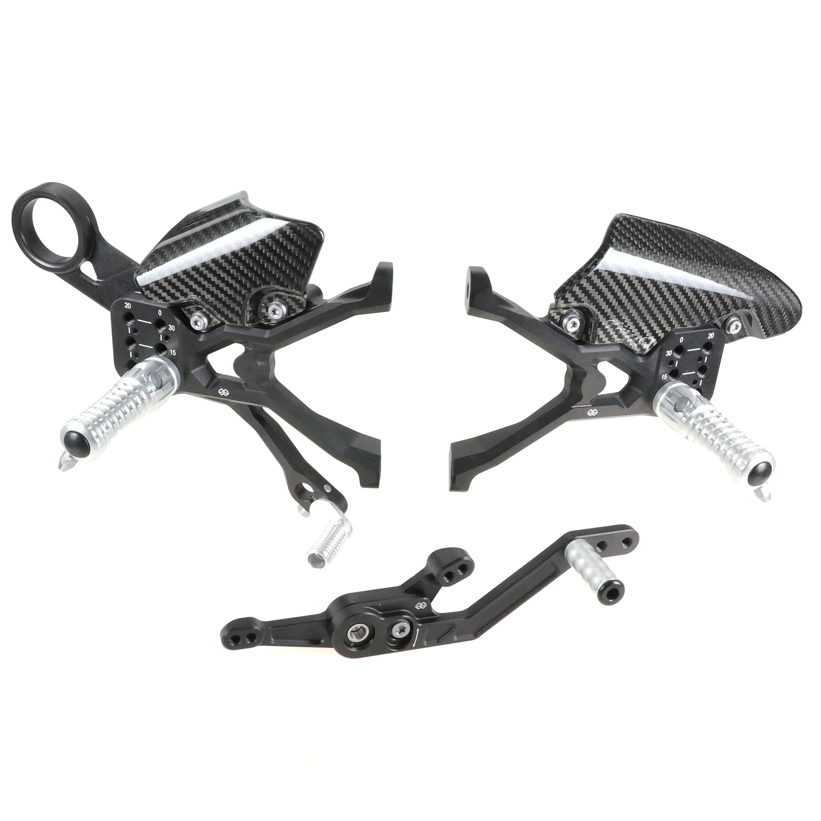 M1000RR Adjustable CNC Rear Set Foot Rest For BMW S1000RR M1000RR 2019-2025 Motorcycles Accessory