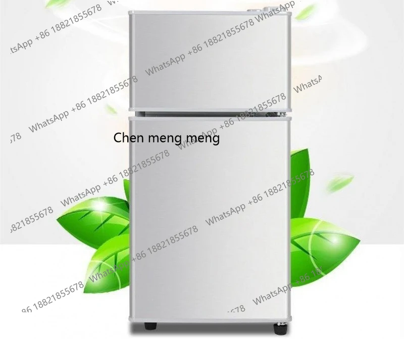 

Double door household large-capacity rental room small dormitory electric refrigerator air-cooled frost-free