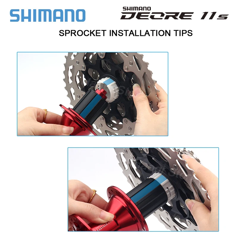 SHIMANO MTB Deore CS M5100 Freewheel Mountain Bike Cassette 11 speed M5100 Cassette Sprocket 11-42T 11-51T SHIMANO HG Flywheel