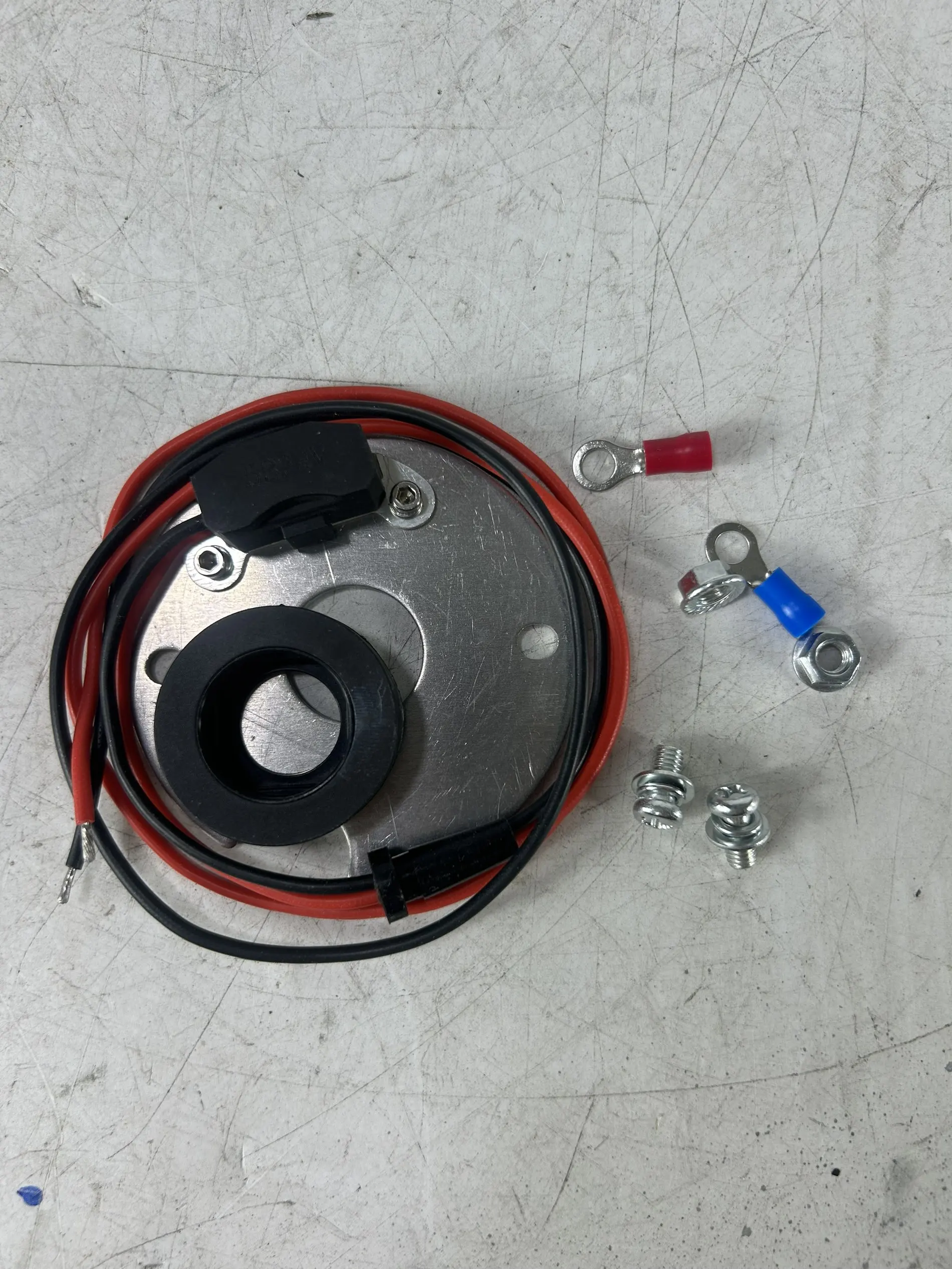 SherryBerg Eletrical Kit Module 4 Cylinder Ignitor Kit For Jeep 134 F Willy's mb WW2 CJ all Autolite 1945 1946 1947 - 1972 24V
