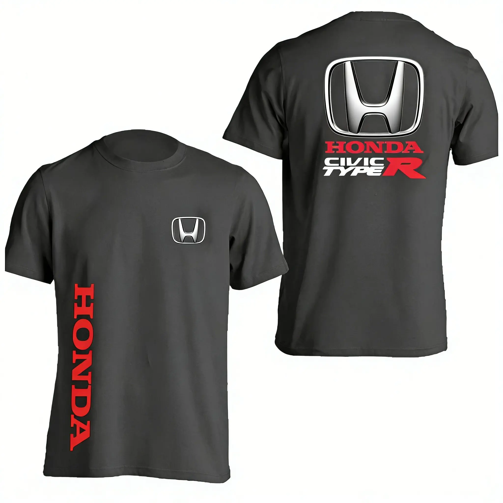 

HONDA 2026 New Hot Summer Honda Men's and Women's T-shirt Civic Type R Japan Car Riding Off-road Spring Motorcycle Racing Top