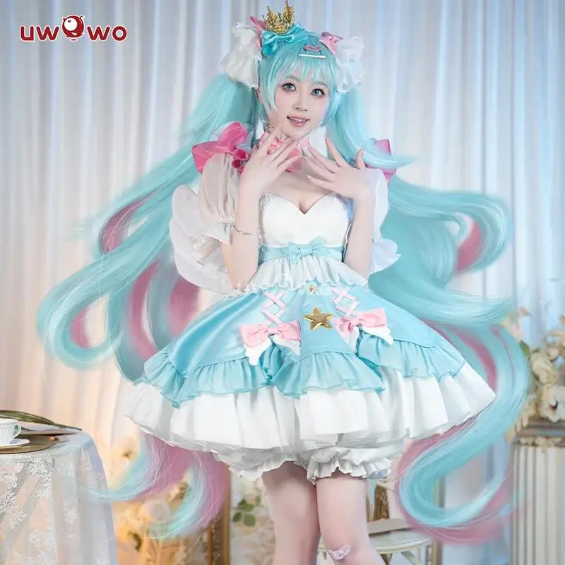 

LAST BATCH UWOWO Mikku Cosplay V Singerr Yumekawaa Princesss Ver Cosplay Costume