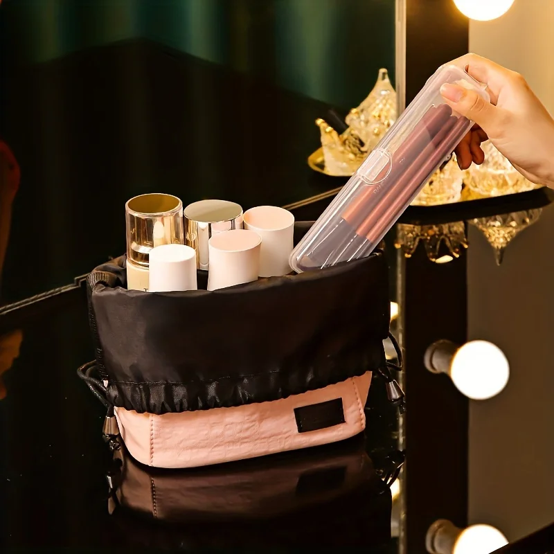 Portable Makeup Brush Storage Box Eyebrow Pencil Tableware Chopsticks Transparent With Cover Organizer Case Beauty Tool - view 3