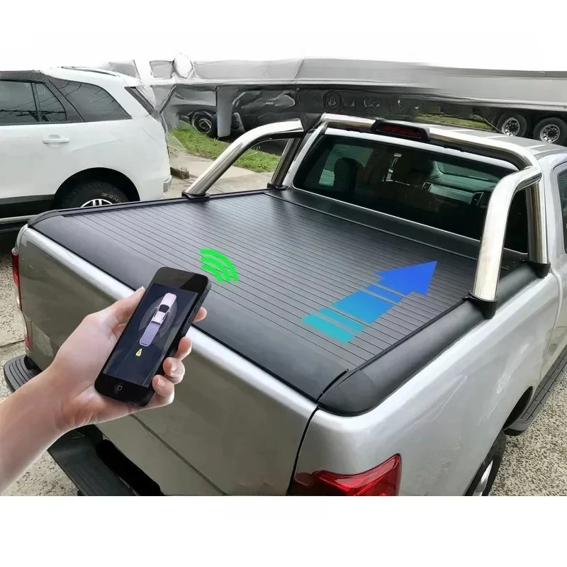 

High Quality 4X4 Pickup Roller Shutter Tonneau Cover Trunk Auto Accessories