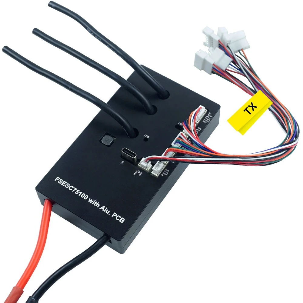 Brushless ESC 75100 single drive aluminum substrate mountain bike remote control robot electric skateboard driver/in stock
