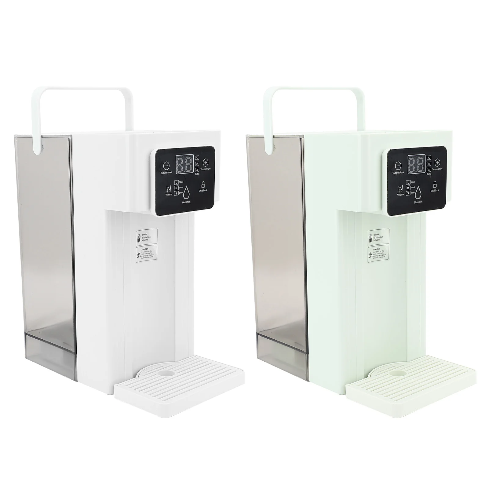 急速加熱ウォーターディスペンサー 調整可能な7温度 ウォーターボイラーディスペンサー 3L 10容量設定 オフィス用チャイルドロック