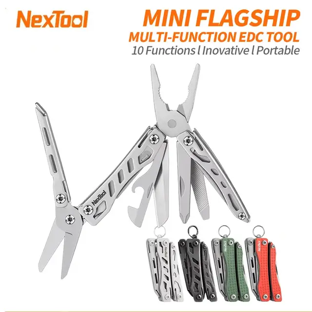 NexTool Mini Flagship 10in1 Multifunction Folding EDC Scissors