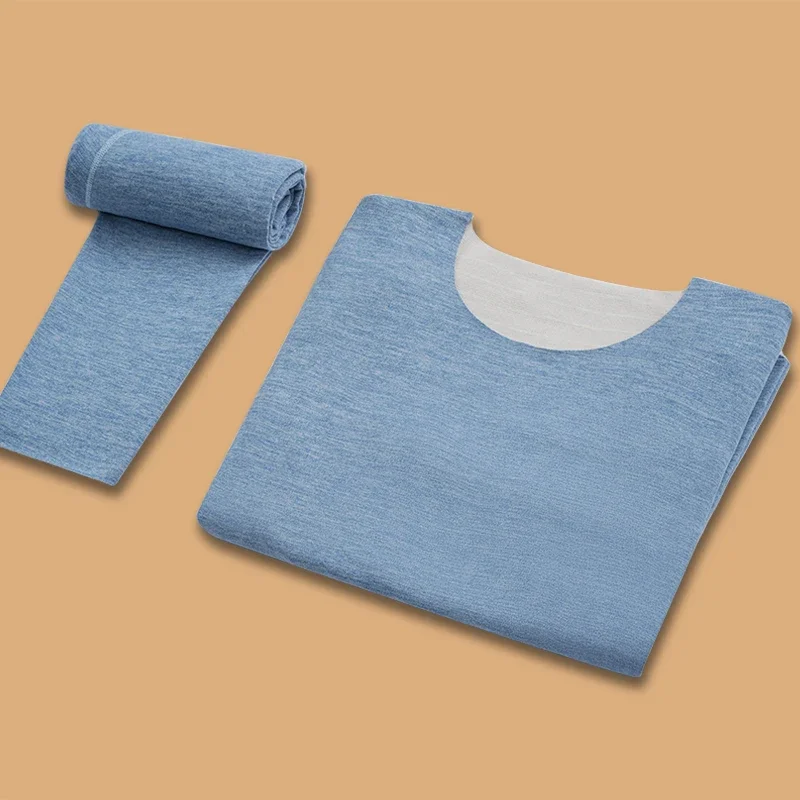 

Men's Thermal Underwear Set, Top and Pants Two-piece Set