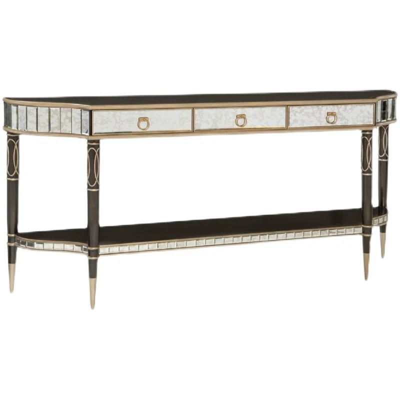 

Nordic Mediterranean Entrance Table Multifunctional Locker Original Designer Dining Side Table Foyer Fashion Boutique