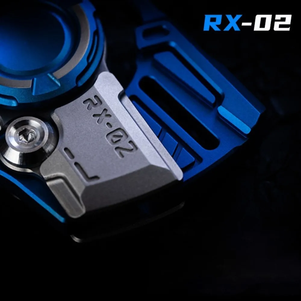 MACKIE RX-02 Fidget Spinner Hochgeschwindigkeitsrotation Titan Fidgeting Spinner Angstlinderung Gadgets Gyro Original Design