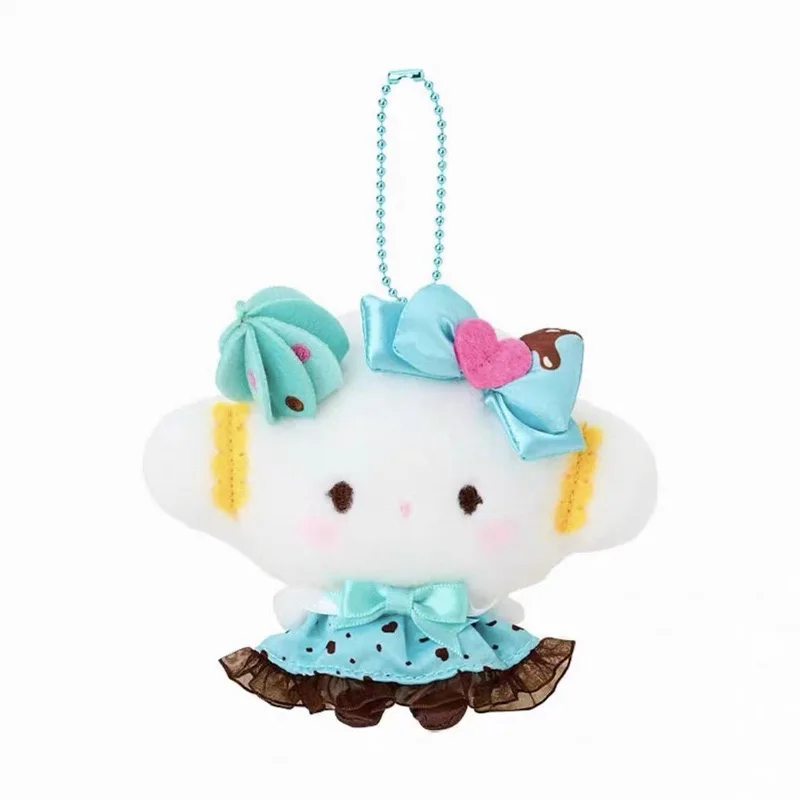 

Шоколадная мята Cogimyun плюшевый брелок-талисман Kawaii милая сумка брелки очаровательный брелок для ключей шариковая цепочка брелок