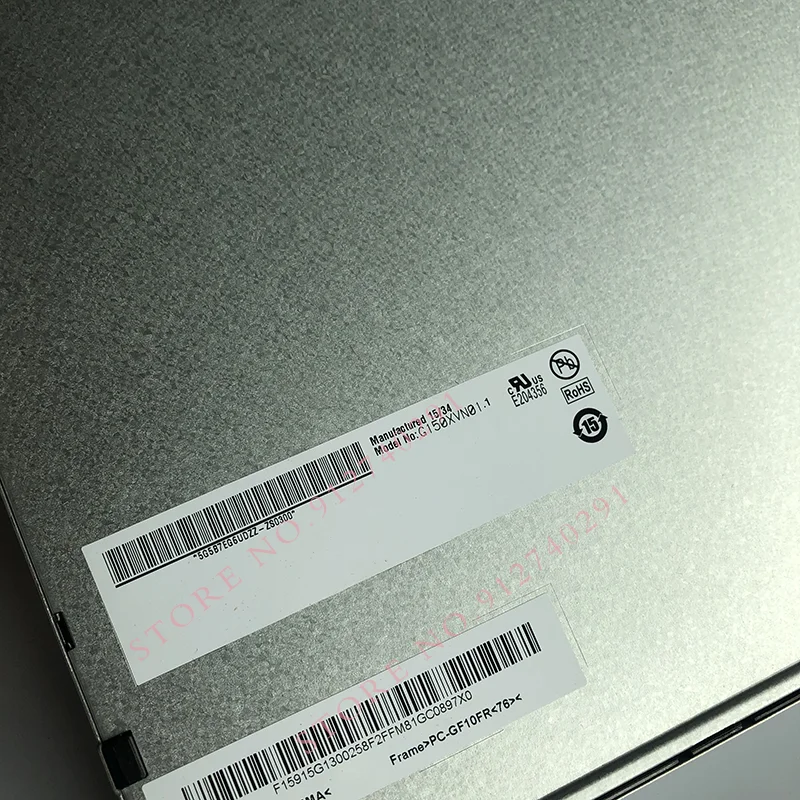 

Оригинальный 15-дюймовый G150XVN01.0 G150XVN01.1 промышленный TFT LVDS 30-контактный ЖК-экран Панель