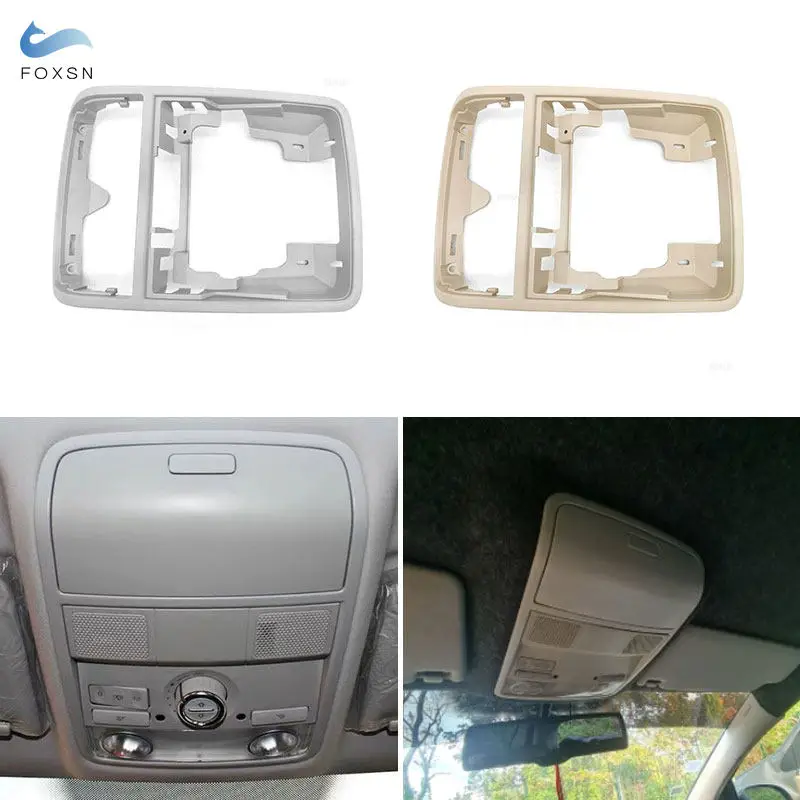 

Gray / Beige Car Sun Glasses Case Holder Sunglasses Storage Box For VW Tiguan 2008-2011 Golf 2007-2014 Passat CC Jetta Scirocco