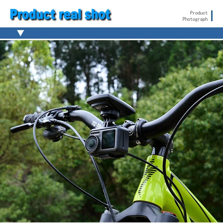 GITO Erweiterte Vorderlenkerhalterung für MTB-Fahrradcomputer, Rennrad-Bryton-Halterung, Garmin-Halter für Igpsport, Wahoo, Cateye Zubehör – Detail 11