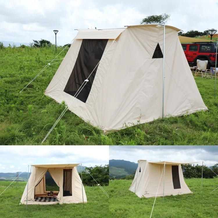 NEW  Waterproof Spring Camping Tent Kodiak Canvas Cotton Tent Flex Bow Tent