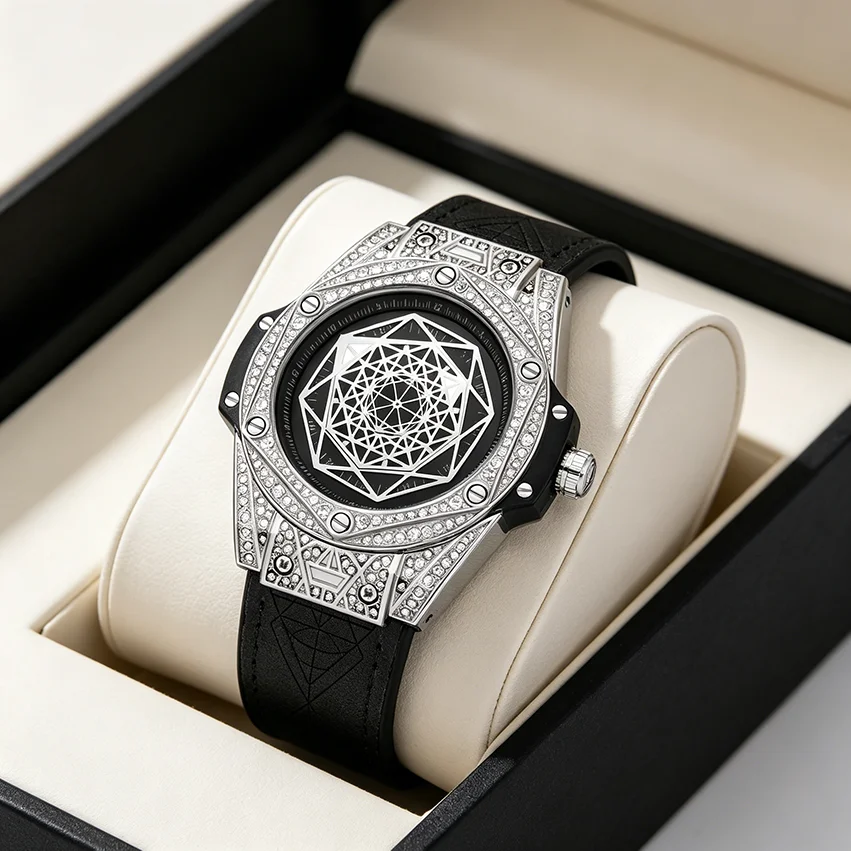 PS New Big Bang Fashion Casual Trendy Waterproof Men\'s Quartz Watch