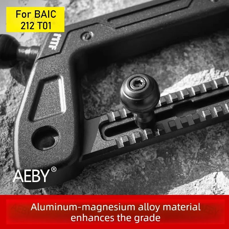 For BAIC 212 T01 A-pillar handle aluminum heavy duty,Multifunctional roll cage,Passenger armrest MTF,Auxiliary grip,Accessories