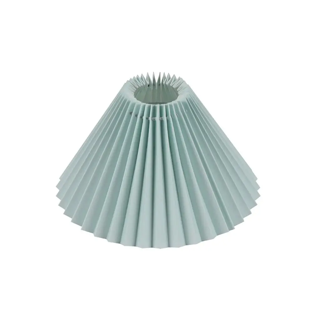 

Modern Pleated Lampshade Minimalist Retro Table Lamp Cover DIY Washable Chandelier Cover Living Dining Room