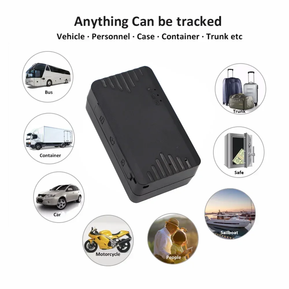 CY12A 4G Global Wireless Car GPS Tracker Anti-lost and Anti-theft Smart Compact APP Positioning System Portable for Google Map