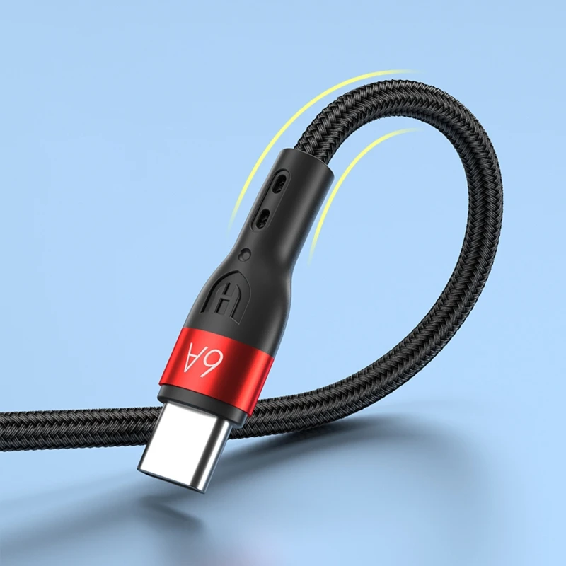 Câble chargement USB vers type-c, rallonge UsbC pour téléphones, tablettes, chargeur 96BA