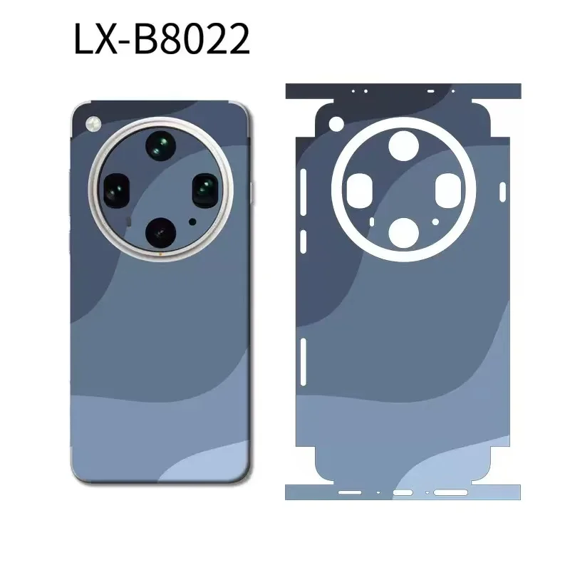 ملصق الجلد ل ممن لهم البحث X9/X8PRO /X8 /X8S /X7/X7 الترا الشارات الخلفي غطاء الفيلم حامي الشاشة التفاف رقيقة جدا