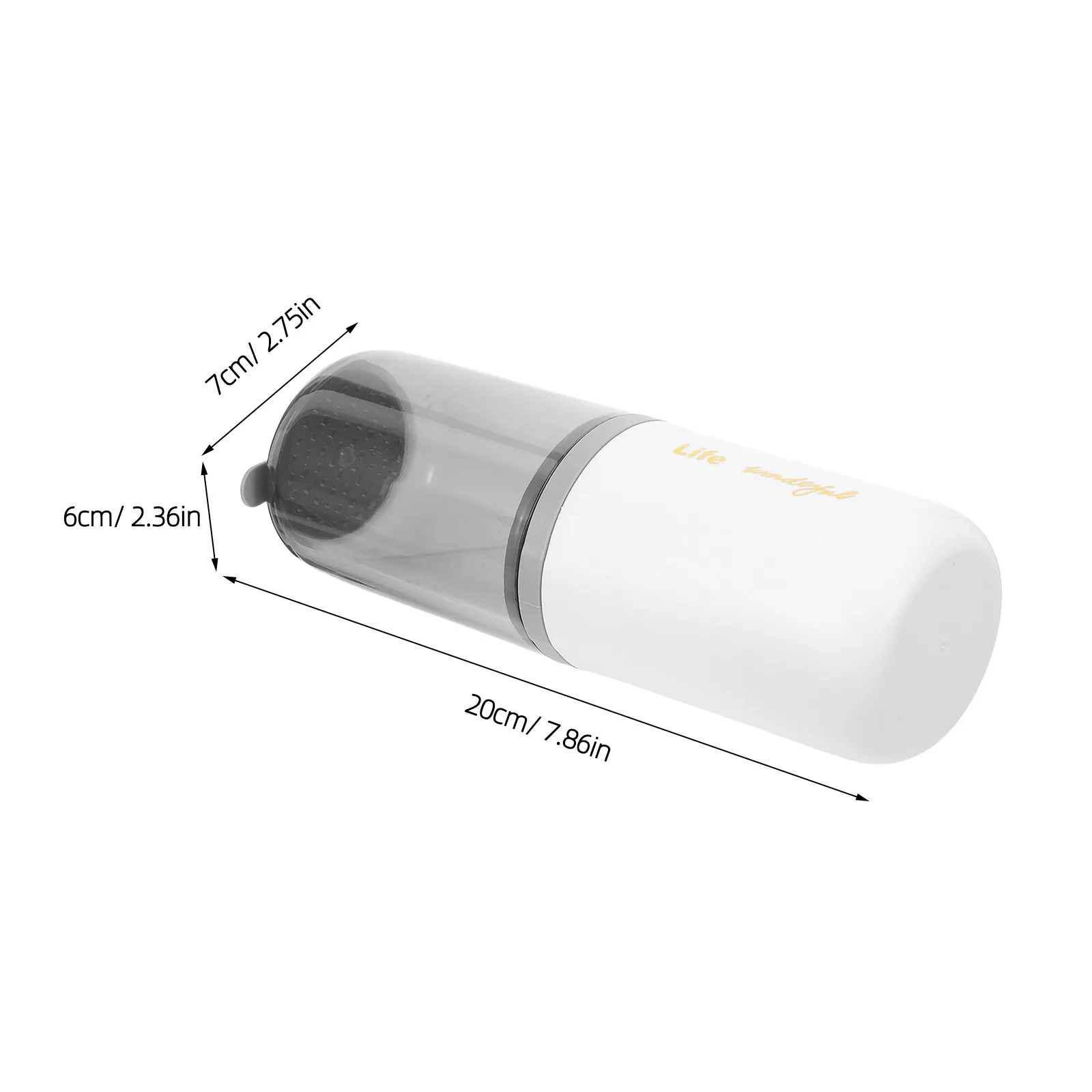 2Pcs Travel Toothbrush Storage Cases Portable Toothpaste Holder Cup with Drainage Hole Leakproof Organizer for Hiking Camping